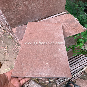 Natural Slate Stone Brick-Red Tablet Stone